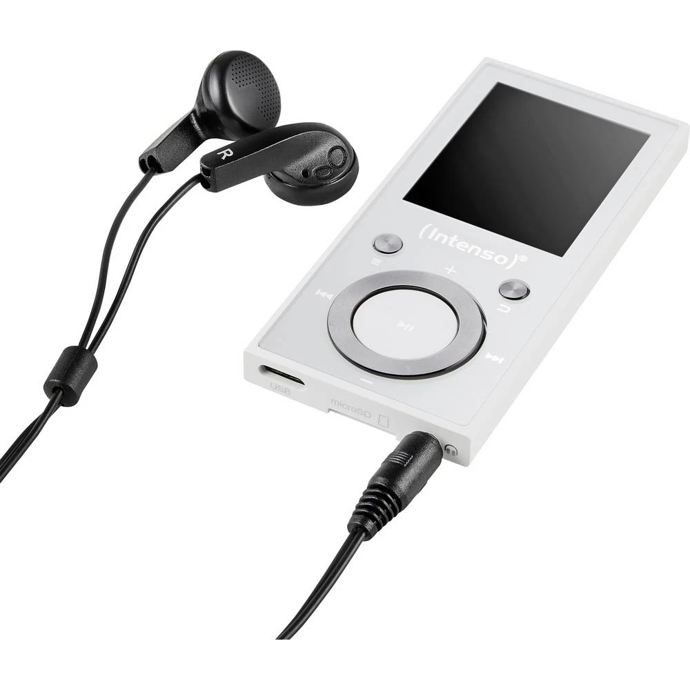 Intenso Intenso MP3 Videoplayer 64GB Music Walker mp3-player 64 GB bijela Bluetooth slika