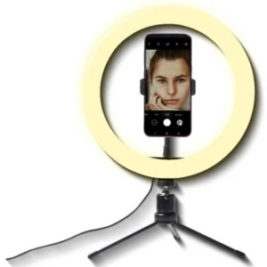 Selfie Ringlicht mit Handyhalter slika