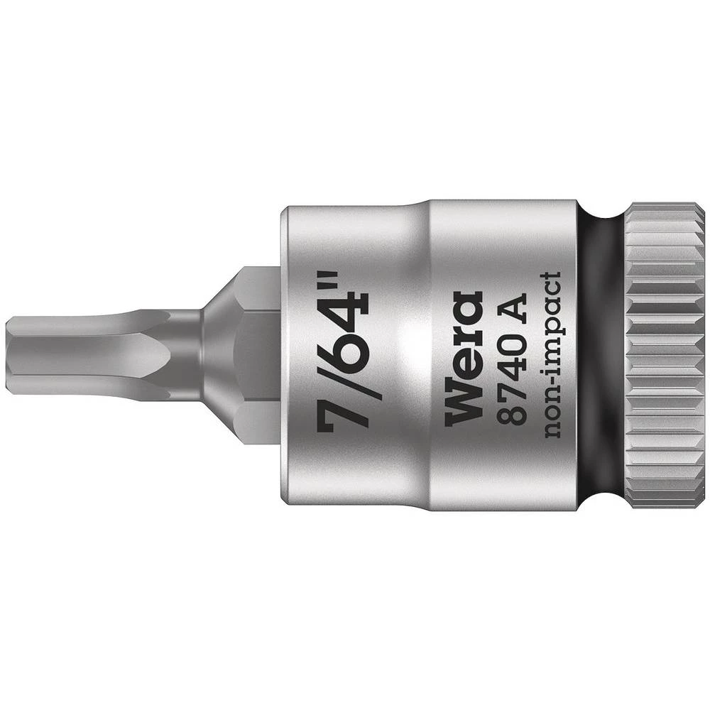 Unutarnji šesterokutni Bit za nasadni ključ 1/4 (6.3 mm) Wera 8740 A 05003382001 slika