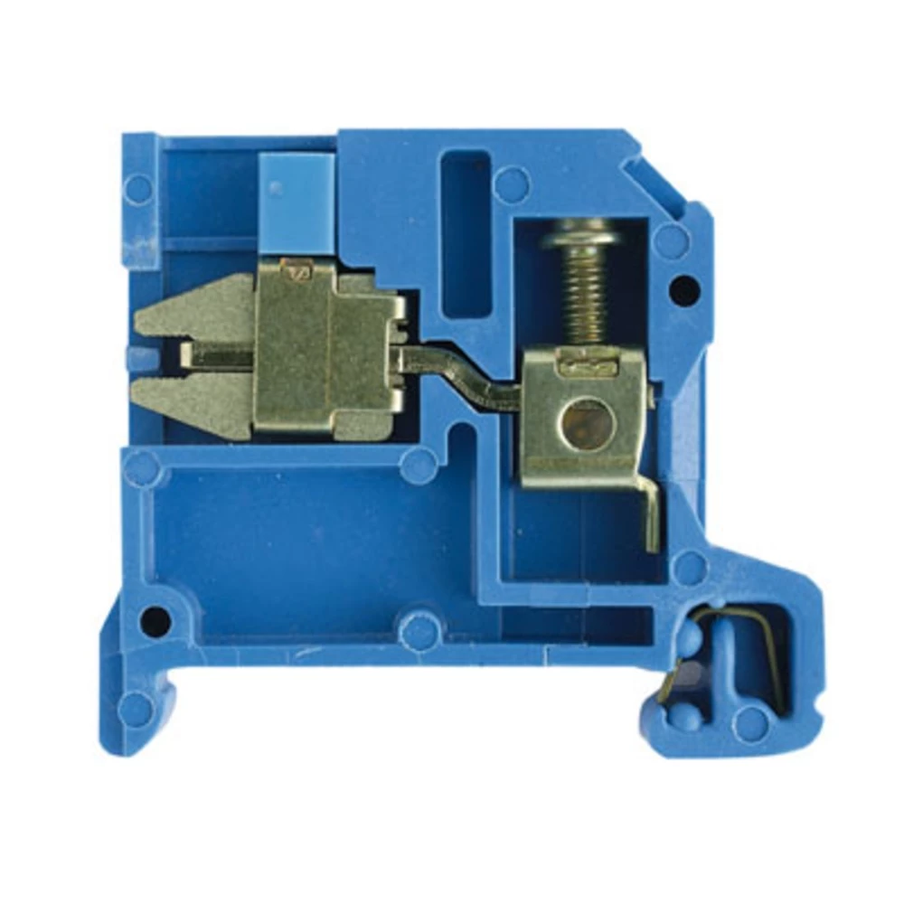 Redna stezaljka za neutralni vodič NT 6/35 10X3 KRG/BL Weidmüller sadržaj: 100 komada slika