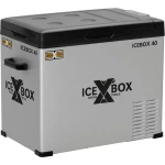 CrossTools ICEBOX 40 (Kompressor-Kühlbox) rashladna kutija Energetska učinkovitost 2021: E (A - G) kompresor  230 V, 24 V, 12 V srebrna (mat), crna 40 l