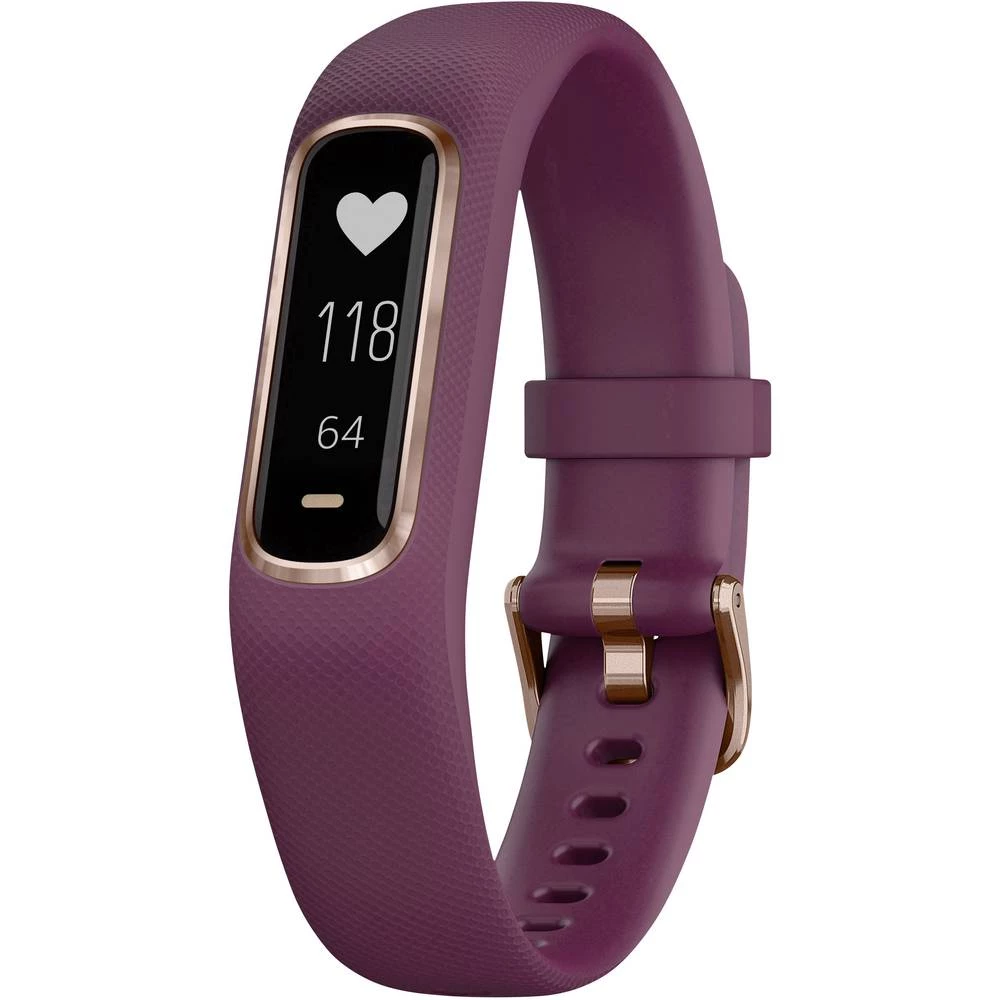 Uređaj za praćenje aktivnosti Garmin vivosmart 4 S/M Tamnocrvena slika