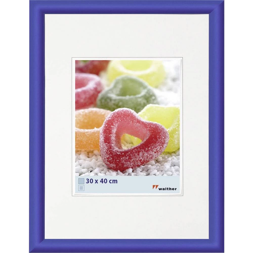 Walther KP040M izmjenjivi okvir za slike Format papira: 30 x 40 cm plava boja slika