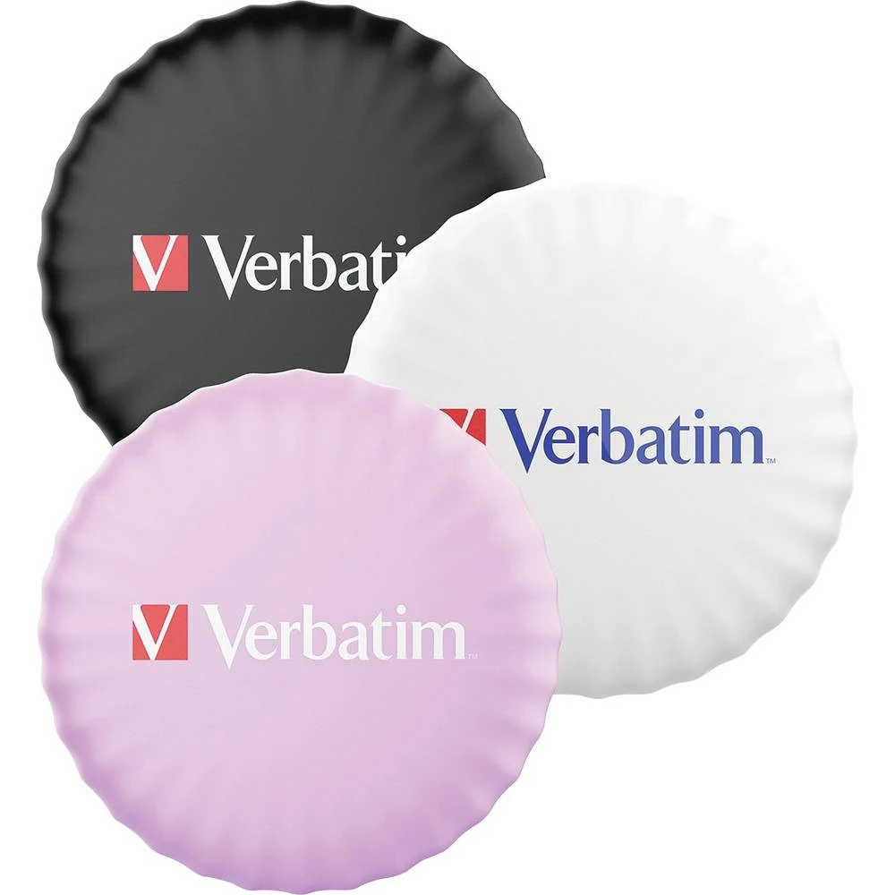 Verbatim My Finder Coin 3-Pack Bluetooth-Tracker crna, bijela, ružičasta slika
