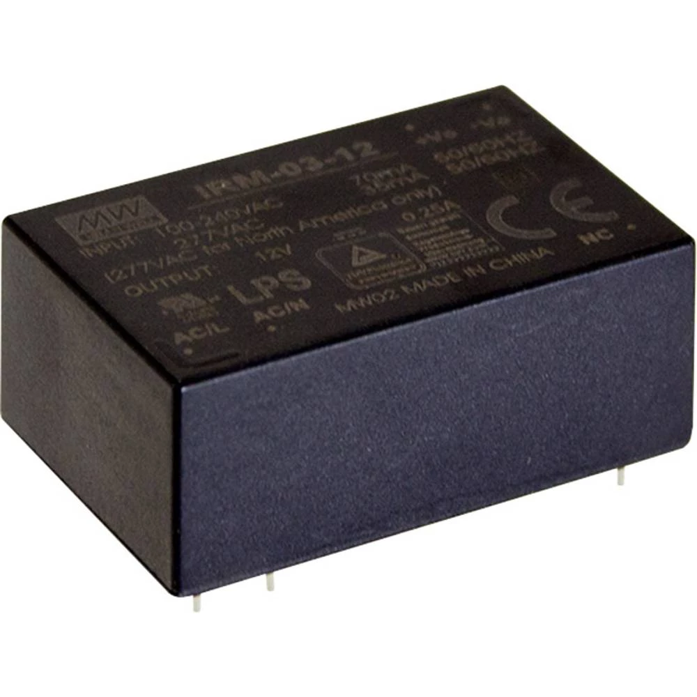 Mean Well IRM-03-15S modul za adapter napajanja, print adapter napajanja Napajanje IRM-03-15S za ispis slika