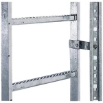 Günzburger Steigtechnik 77568 Pričvršćivanje šine za ljestve ljestvice 60x25mm nehrđajućeg čelika 1 St.