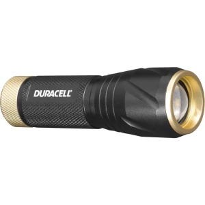 LED Mini džepna svjetiljka Duracell MLT-2C baterijski pogon 180 lm 103 g Crna, Zlatna slika