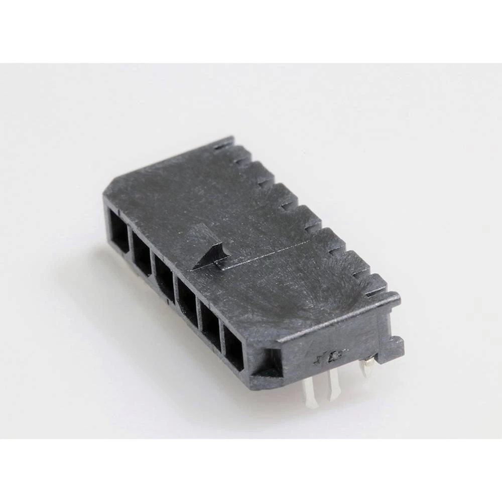 Molex ugradna standardna letva s muškim kontaktima Ukupan broj polova 6 Raster: 3.00 mm 436500603 1 St. Tray slika