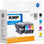 KMP Kombinirano pakiranje tinte Zamijena Brother LC-3219XL Kompatibilan Crn, Cijan, Purpurno crven, Žut B58VX 1537,4005