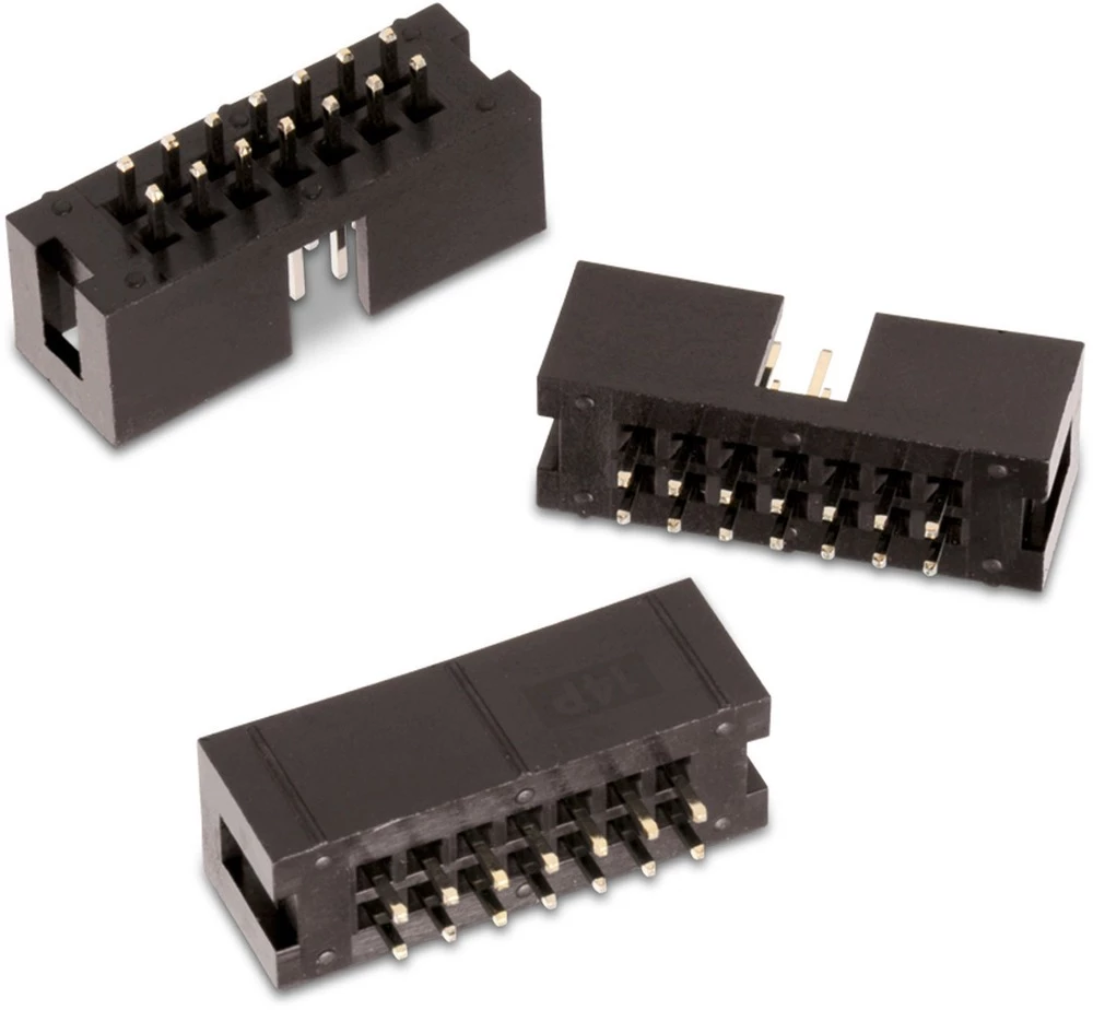 Würth Elektronik Letva s igličastim kontaktima bez poluge za izbacivanje Raster: 2.54 mm Ukupan broj polova: 14 Broj redova: 2 1 slika