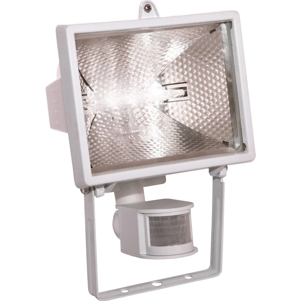 Vanjski reflektor sa senzorom pokreta Halogena žarulja 400 W R7s as - Schwabe Bijela slika