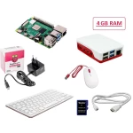 Raspberry Pi® 4 B Desktop Kit 4 GB 4 x 1.5 GHz uklj. tipkovnica, uklj. miš, Uklj. Noobs OS, Uklj. napajanje, uklj. kućište,