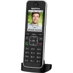 AVM FRITZ!FON C6 Black Edition bežični voip telefon responder, babyphone, handsfree, pin kôd LC zaslon crna