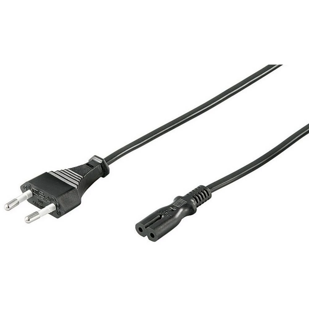 Basetech 1218521 Struja Kabel za napajanje Crna 5 m slika
