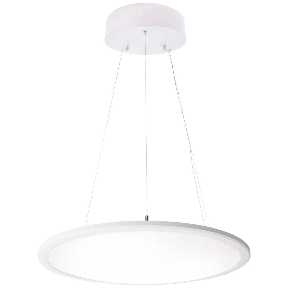 Deko Light 342094 LED Panel transparent rund viseća svjetiljka  Energetska učinkovitost 2021: E (A - G) LED LED fiksno ugrađena 53.70 W prometno bijela (RAL 9016) slika