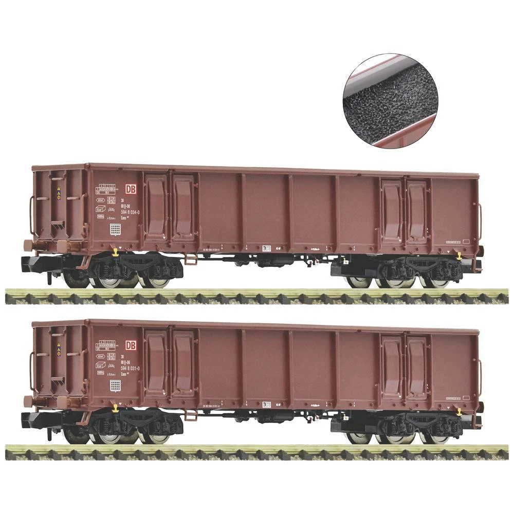 Fleischmann 830257 N Set od 2 gondole DB AG slika