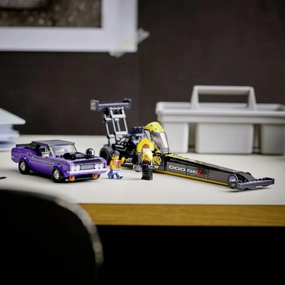 76904 LEGO® SPEED CHAMPIONS Mopar Dodge // SRT Dragster & 1970 Dodge Challenger slika