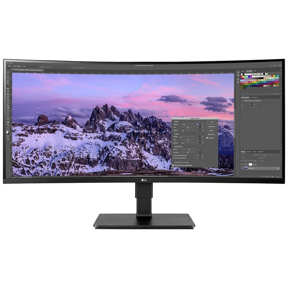 LG Electronics 35BN77C-B ekran za igranje  88.9 cm (35 palac) Energetska učinkovitost 2021 G (A - G) 3440 x 1440 piksel UWQHD 5 ms HDMI™, DisplayPort, USB, USB-C™, slušalice (3.5 mm jack) IPS slika