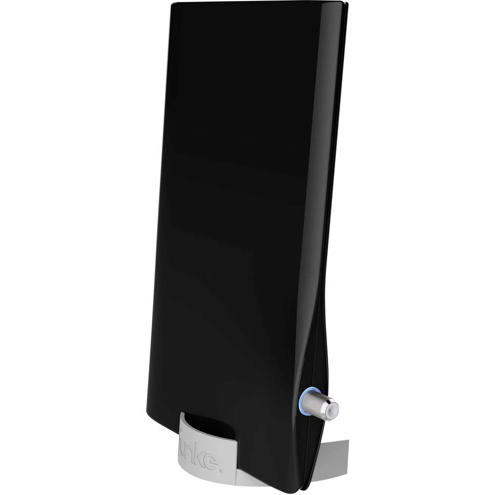 Aktivna DVB-T/T2 ravna antena Funke DSC550 schwarz Unutrašnje područje Amplifikacija=23 dB Crna slika