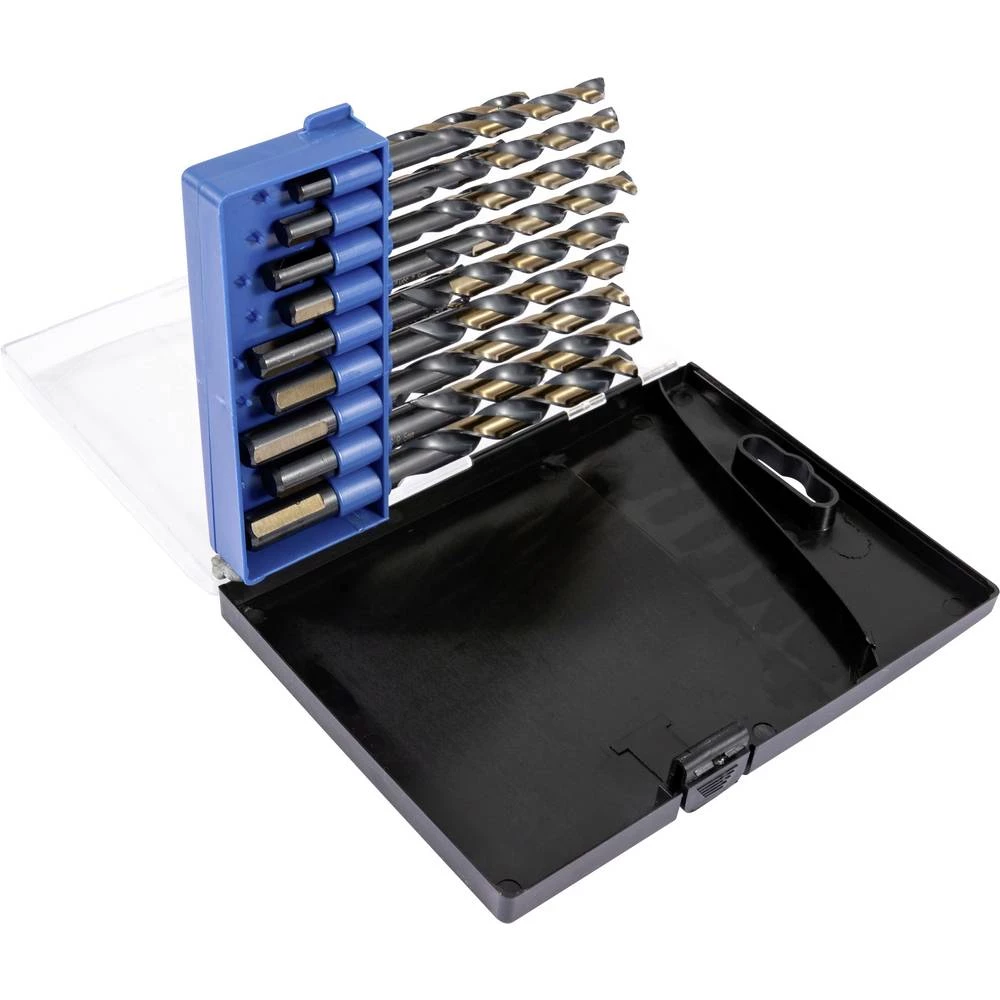 FRITZFURT 3111-1019 HSS-G metal-spiralno svrdlo-komplet 19-dijelni 1.0 mm, 1.5 mm, 2.0 mm, 2.5 mm, 3.0 mm, 3.5 mm, 4.0 m slika