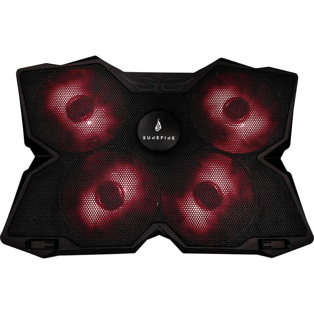 Surefire Gaming Bora stalak za prijenosno računalo s funkcijom hlađenja podesiv po visini, podesivi ventilator, USB-hub slika