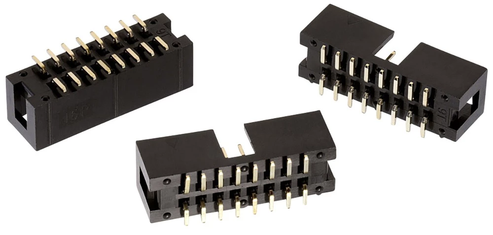 Würth Elektronik Letva s igličastim kontaktima bez poluge za izbacivanje Raster: 2.54 mm Ukupan broj polova: 14 Broj redova: 2 1 slika