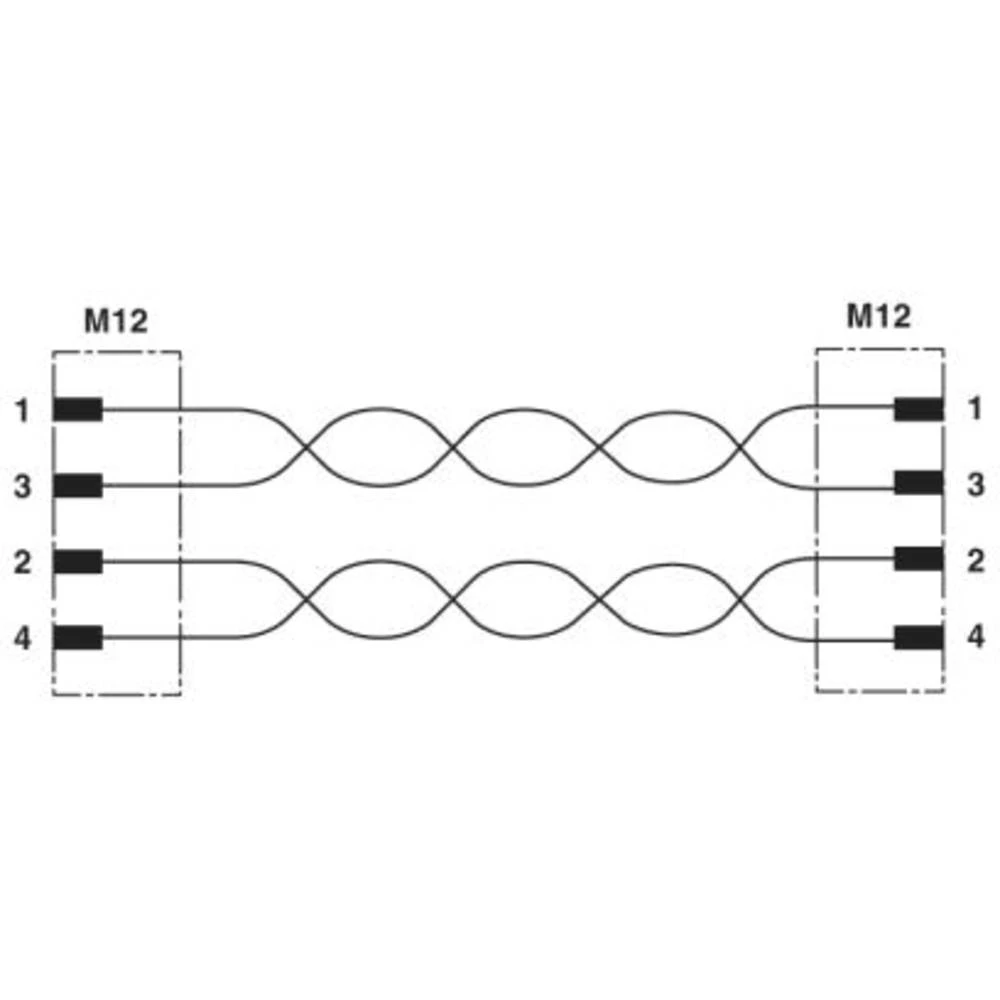 Priključni kabel za senzor/aktivator 0.50 m Broj polova: 4 Phoenix Contact 1569443 SAC-4P-M12MSD/ 0,5-931/M12MSD 1 ST slika