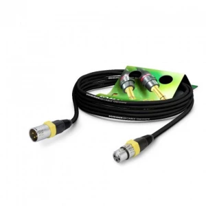 Hicon GA1B-0750-SW-GE XLR priključni kabel [1x XLR utičnica 3-polna - 1x XLR utikač 3-polni] 7.50 m crna slika