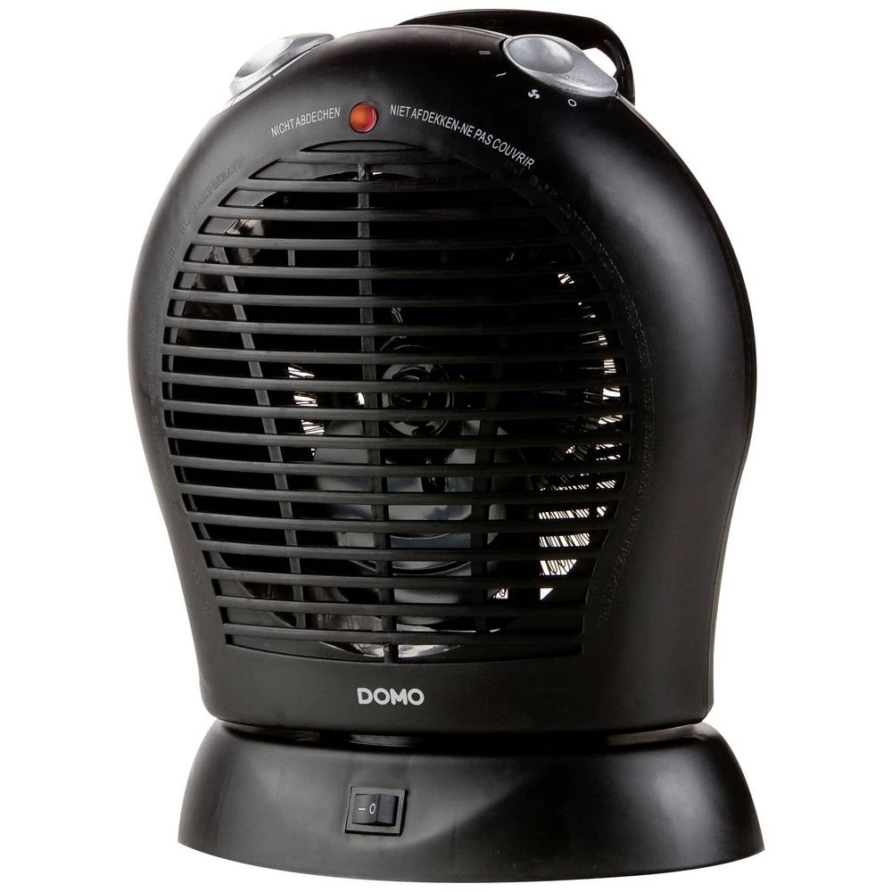 DOMO DO7324F ventilatorski grijač   crna slika