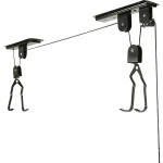 FISCHER FAHRRAD 50386:FISCHER stropni podizač za držanje bicikla Broj parkirnih mjesta=1  crna