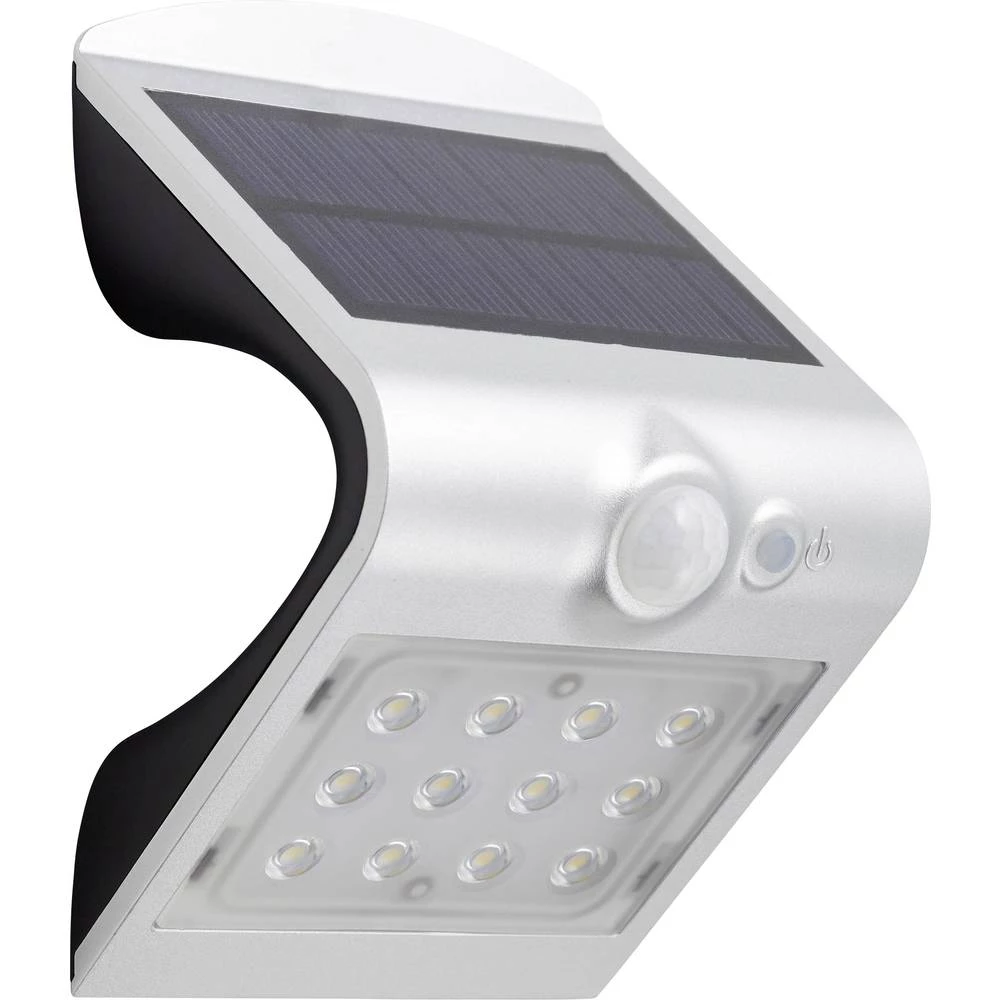 Solarna točka s detektorom pokreta 1.5 W Neutralno-bijela Brilliant G96339/58 Dev Srebrna slika