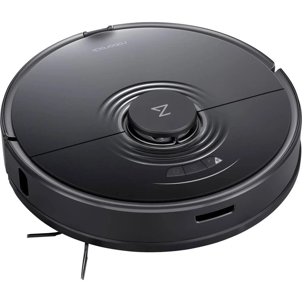 Roborock R100009 robot za čišćenje crna kompatibilno s amazon alexa, kompatibilno s Google Home, upravljano aplikacijom, bez vrećice, uklj. akumulator, upravljano govorom slika