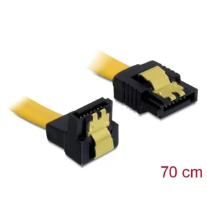 Tvrdi disk Priključni kabel [1x 7-polni ženski konektor SATA - 1x 7-polni ženski konektor SATA] 0.70 m Žuta Delock slika