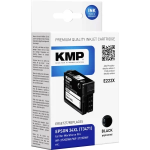 KMP patrona tinte zamijena Brother T347134XL kompatibilan single crn E222X 1637,4001 slika