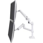 Ergotron LX Dual Arm Stacking Desk Mount 2-struki stolni nosač za monitor 38,1 cm (15) - 61 cm (24) bijela podesiv po