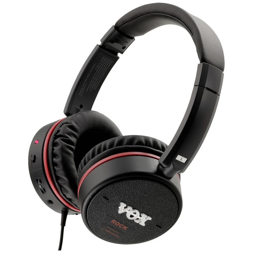VOX Amplification VGH-ROCK DJ Over Ear slušalice žičani stereo crna slika