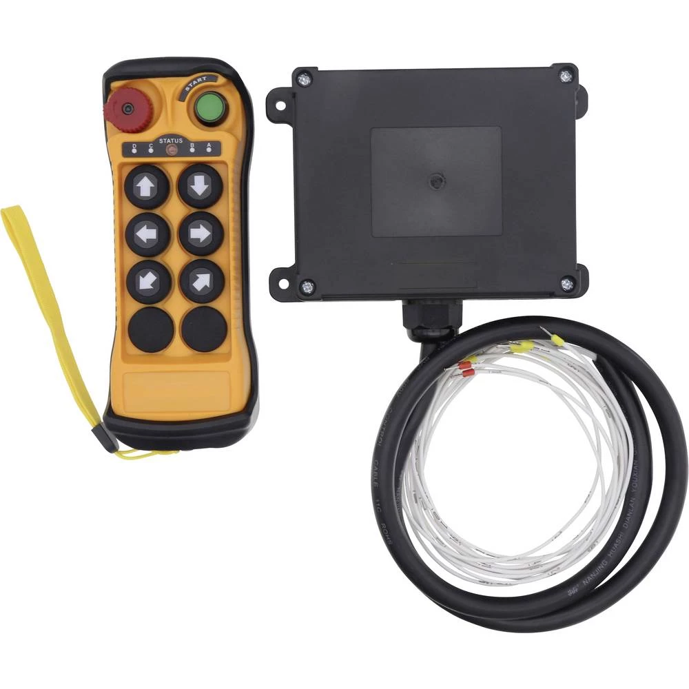 TRU COMPONENTS TC-Q600 36-480V TC-14232272 Industrijski radio daljinski upravljač, 6-kanalni, 36-480 V 1 Set slika
