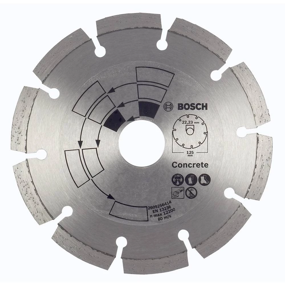 Dijamantni disk za rezanje betona Bosch Accessories 2609256413 promjer 115 mm Unutranji &Oslash; 22 mm 1 ST slika