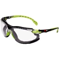 Zaštitne naočale Uklj. zaštita protiv zamagljivanja 3M Solus S1201SGAFKT Crna, Zelena DIN EN 166 slika
