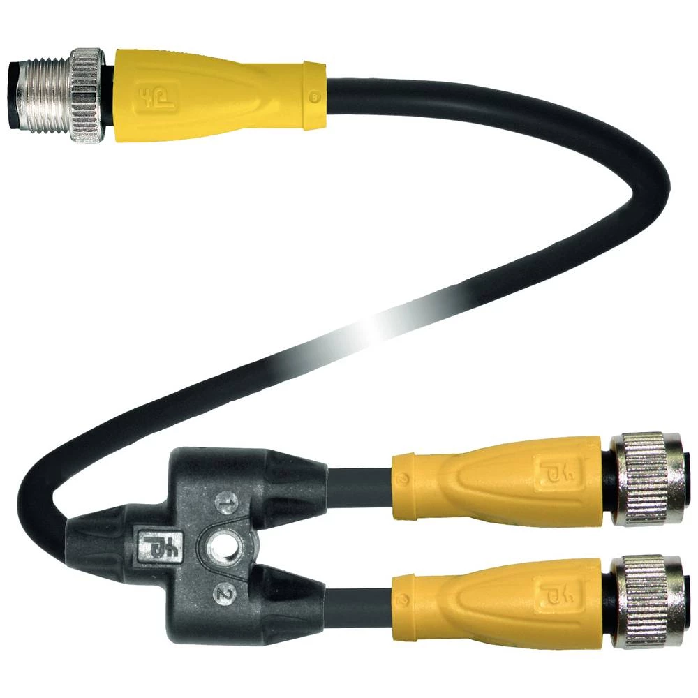 Pepperl+Fuchs 259124 razdjenik i adapter za senzor/aktivator 2 m Broj polova: 4, 4 1 St. slika
