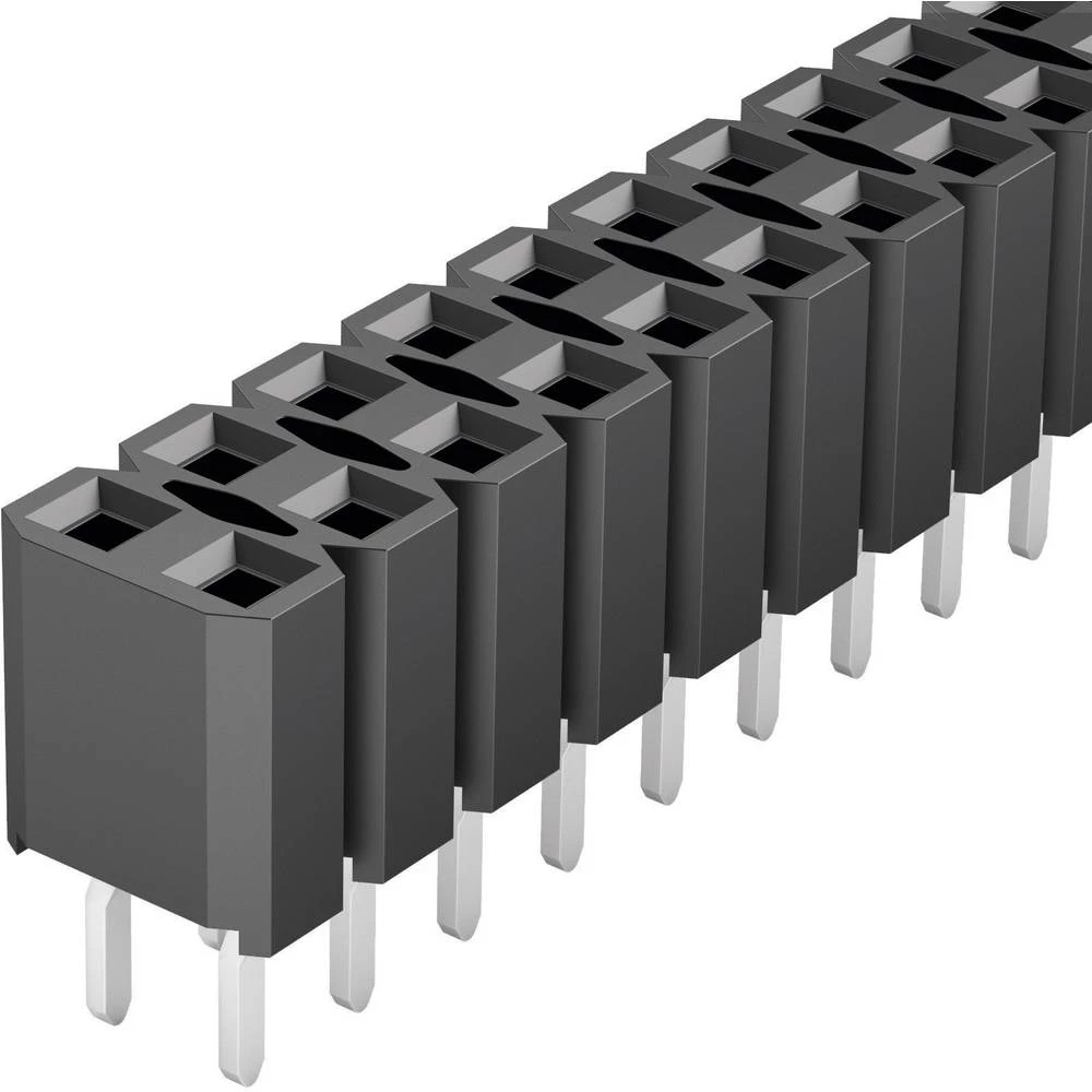 Fischer Elektronik standardna letva sa ženskim kontaktima Broj redova: 2 Broj polova po redu: 36 BL LP 2/ 72/Z 1 St. slika