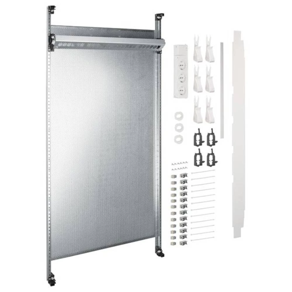 Hager UF321NW kompletno polje Multimedia universZ 1050mm 2feld w.12xPatchmod.RJ45 Hager UF321NW kompletno polje slika