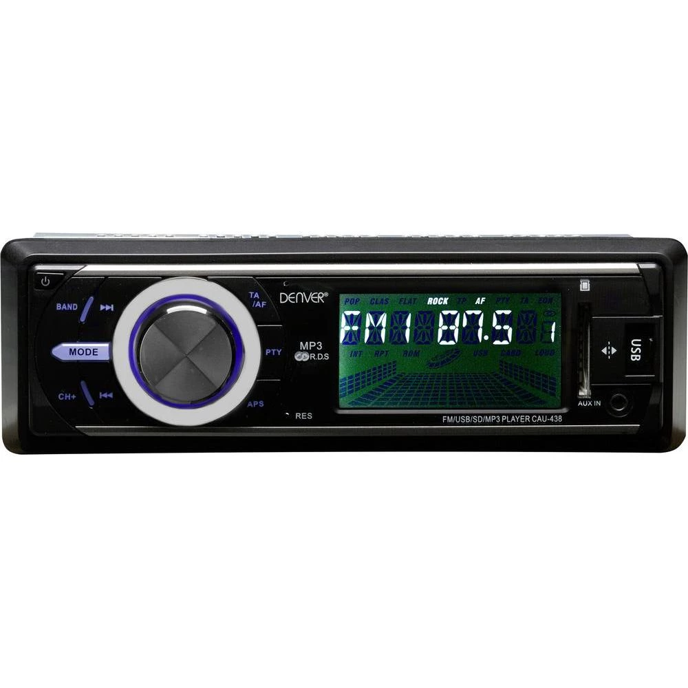 Denver Auto MP3 Player, USB, SD Kartica, AUX Ulaz slika