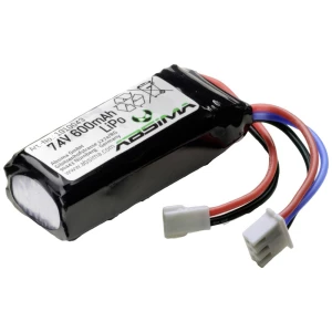 Litij polimer dodatna baterija za seriju Absima 1:18 Micro Crawler Absima lipo akumulatorski paket za modele 7.4 V 600 mAh slika
