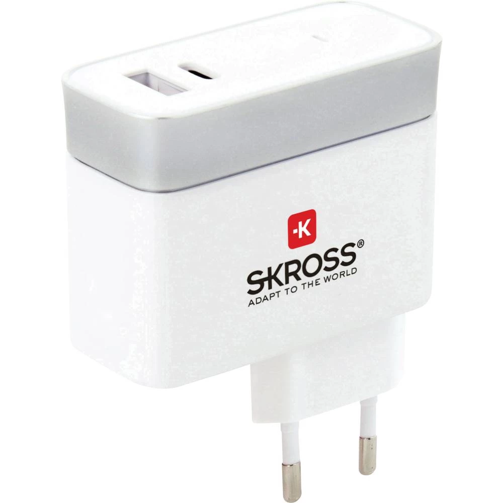 Skross 2.800131 USB punjač Utičnica Izlazna struja maks. 5.4 A 2 x slika