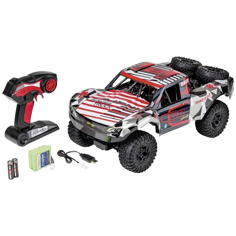 Carson RC Sport Amphi Pow.Truck 1:10 RC model automobila električni short course pogon na sva četiri kotača (4wd) RtR 2,4 GHz slika