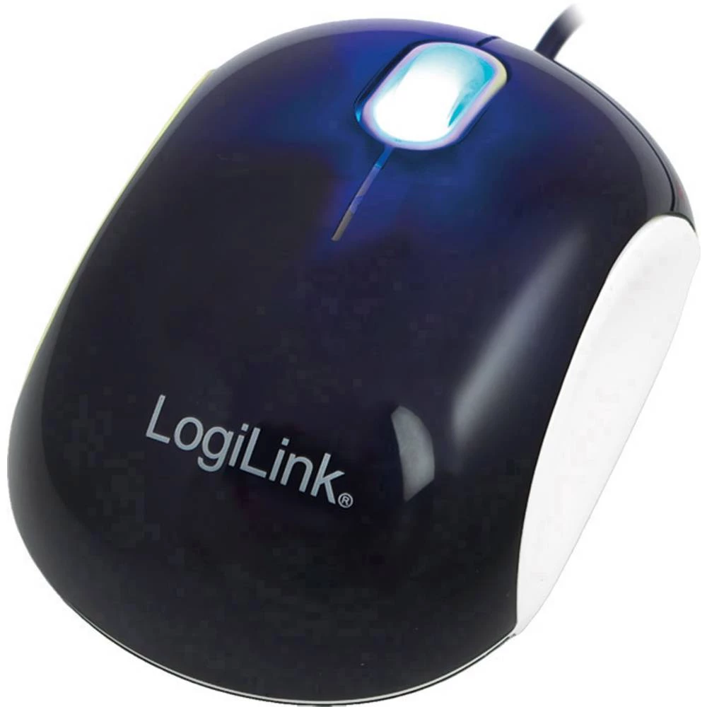 LogiLink ID0095A Cooper USB miš Optički Crna, Bijela slika