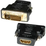 Roline 12.03.3116 adapter [1x muški konektor dvi, 24 + 1 pol - 1x ženski konektor HDMI] crna