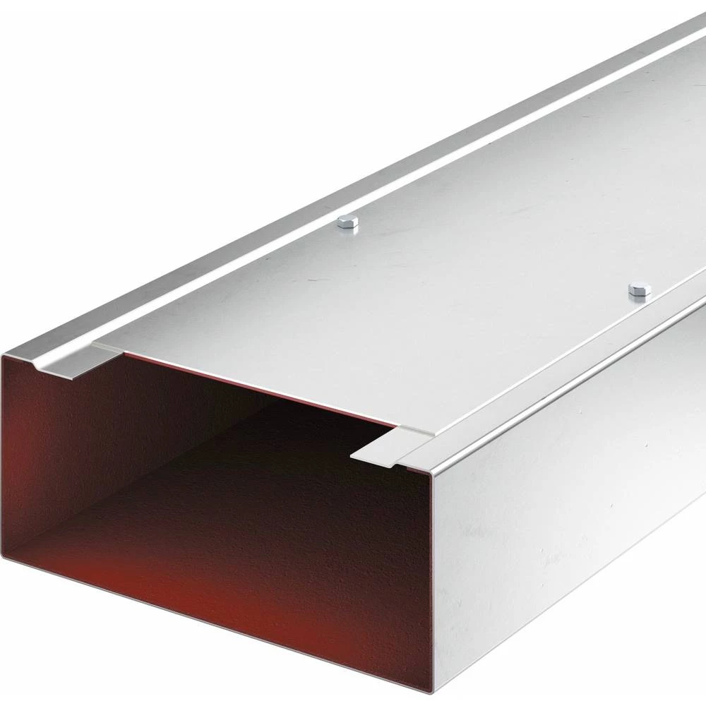 OBO Bettermann Vertr metalni instalacijski kanal za vanjsku primjenu PLMR 1025 A2 OBO Bettermann 7216401 kabelska kanalica   2 m slika