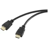 SpeaKa Professional HDMI priključni kabel HDMI A utikač, HDMI A utikač 3.00 m crna SP-10481296 Ultra HD (8K), PVC obloga HDMI kabel